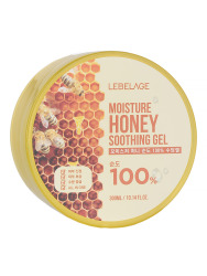  LBLG GEL Гель для лица и тела универсальный с медом LEBELAGE MOISTURE HONEY PURITY 100% SOOTHING GEL 300ml