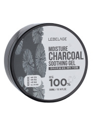  LBLG GEL Гель для лица и тела универсальный с древесным углем LEBELAGE MOISTURE CHARCOAL PURITY 100% SOOTHING GEL 300ml
