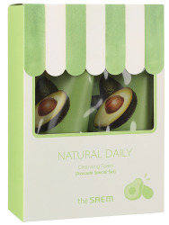  СМ DAILY Набор пенок Natural Daily Cleansing Foam Avocado Set 2