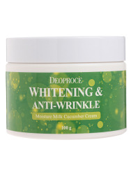  ДП MOISTURE Крем для лица увлажняющий с экстрактом огурца DEOPROCE MOISTURE MILK CUCUMBER CREAM 
