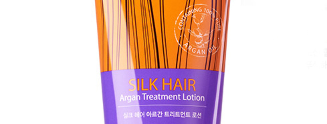 Дополнение серии Saem Silk Hair Argan Treatment: Восстанавливающий лосьон для волос