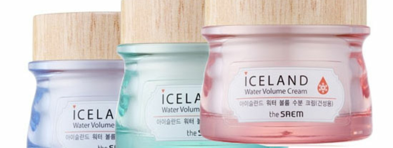 Акция: подарок при покупке крема Iceland Hydrating Water Volume Cream