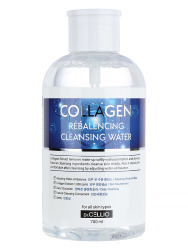  ДРСЛ CLEANSING WATER Очищающая вода для лица с коллагеном Dr.CELLIO COLLAGEN REBALENCING CLEANSING WATER (700ML)