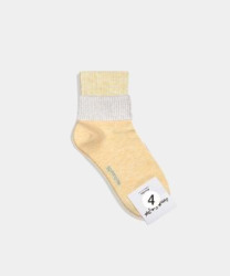  GGRN B TYPE(OD-W-094) Носки женские короткие, желтые, размер 35-39, B TYPE(OD-W-094-04)ADULTS