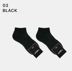  GGRN D TYPE(M-S-002) Носки мужские короткие, черные, размер 39-44, D TYPE(M-S-002-03)ADULTS