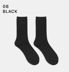  GGRN I TYPE(W-L-300) Носки женские длинные, черные, размер 35-39, I TYPE(W-L-300-08)ADULTS