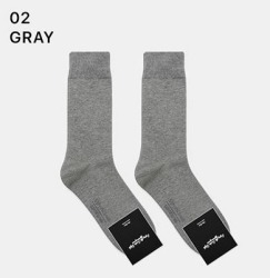  GGRN I TYPE(M-L-048) Носки мужские длинные , серые, размер 39-44, I TYPE(M-L-048-02)ADULTS