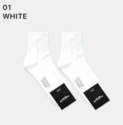  GGRN C TYPE(M-L-003) Носки мужские длинные, белые, размер 39-44, C TYPE(M-L-003-01)ADULTS