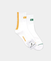  GGRN B TYPE(W-L-203) Носки женские длинные, белые с надписью, размер 35-39, B TYPE(W-L-203-03)ADULTS