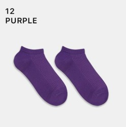  GGRN A TYPE(W-S-035) Носки женские короткие, фиолетовые, размер 35-39, A TYPE(W-S-035-12)ADULTS