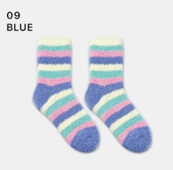  GGRN J TYPE(WT-T-013) Носки женские теплые, разноцветные в полоску, размер 35-39, J TYPE(WT-T-013-09)ADULTS