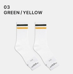  GGRN B TYPE(W-L-328) Носки женские длинные, белые в полоску, размер 35-39, B TYPE(W-L-328-03)ADULTS