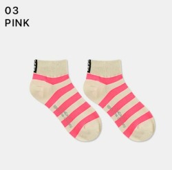  GGRN A TYPE(W-S-054) Носки женские короткие, белые в полоску, размер 35-39, A TYPE(W-S-054-03)ADULTS