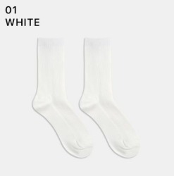  GGRN I TYPE(W-L-300) Носки женские длинные, белые, размер 35-39, I TYPE(W-L-300-01)ADULTS