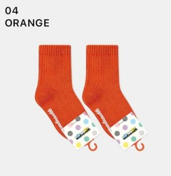  GGRN D TYPE(OD-B-028-L) Носки детские длинные (возраст 5-6 лет), оранжевые D TYPE(OD-B-028-L-04)BABY