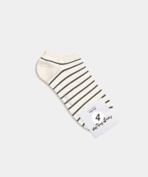  GGRN A TYPE(M-S-003) Носки мужские короткие, белые в полоску, размер 39-44, A TYPE(M-S-003-04)ADULTS