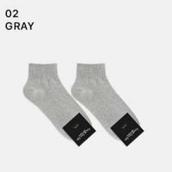  GGRN A TYPE(M-S-049) Носки мужские короткие, серые, размер 39-44, A TYPE(M-S-049-02)ADULTS