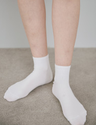  GGRN A TYPE(M-S-049) Носки мужские короткие, белые, размер 39-44, A TYPE(M-S-049-01)ADULTS