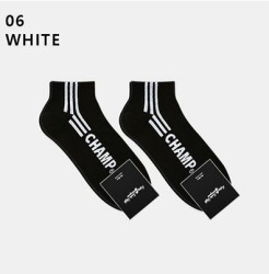  GGRN A TYPE(M-S-039) Носки мужские короткие, черные в полоску, с надписью, размер 39-44, A TYPE(M-S-039-06)ADULTS