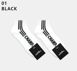  GGRN A TYPE(M-S-039) Носки мужские короткие, белые в полоску, с надписью, размер 39-44, A TYPE(M-S-039-01)ADULTS