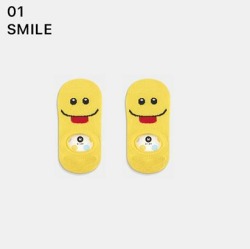  GGRN D TYPE(OD-B-030-M) Носки детские короткие (возраст 3-4 года), принт смайл D TYPE(OD-B-030-M-01)BABY