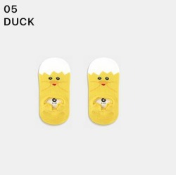  GGRN D TYPE(OD-B-030-L) Носки детские короткие (возраст 5-6 лет) , принт цыпленок D TYPE(OD-B-030-L-05)BABY