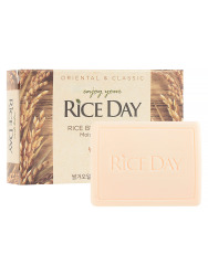  LN Мыло туалетное твердое с маслом рисовых отрубей RiceDay(Yoon)90g