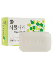  LN Мыло туалетное твердое с экстрактом японского кипариса Shingmulnara Soap Hinoki Pure Bar 90g