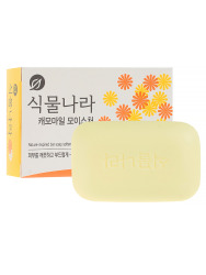  LN Мыло туалетное твердое Shingmulnara Soap Chamomile Moisture 90g