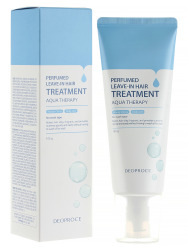  ДП Бальзам для волос DEOPROCE PERFUMED LEAVE-IN HAIR TREATMENT-AQUA THERAPY 100gr