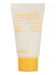  CLM PORE+DARK SPOT Крем для лица солнцезащитный celimax PORE+DARK SPOT BRIGHTENING CARE SUNSCREEN,10мл