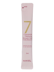  MAS 7 CERAMIDE Гель для душа парфюмированный с керамидами в стике MASIL 7 CERAMIDE PERFUME SHOWER GEL STICK POUCH 8ml (CHERRY BLOSSOM)