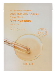  СМ Dewy Shot Маска на тканевой основе Dewy Shot Daily Ampoule Mask Sheet Vita Hyaluron 1шт