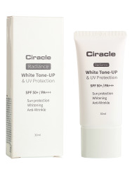  СР Radiance W Крем для лица осветляющий солнцезащитный Ciracle Radiance White Tone-Up & UV Protection 30ml