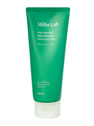  MLB JH Пенка для лица очищающая Milba Lab Jeju Heartleaf Acne Clearing Cleansing Foam 200ml