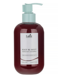  LADOR Root Re-Boot ЛАДОР Укрепляющий шампунь против выпадения волос с красным женьшенем и пивными дрожжами ROOT RE-BOOT AWAKENING SHAMPOO (RED GINSENG