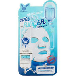  ЕЛЗ POWER RINGER Маска для лица на тканевой основе увлажняющая AQUA DEEP POWER RINGER MASK PACK