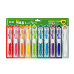  КЛИ Toothbrush Набор зубных щеток Pump Pop Junior Stage 3 Toothbrush 10ea