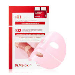  DMLXN Astaxanthin Маска для лица гидрогелевая Dr.Melaxin TX-ASTAXANTHIN DARK SPOT CARE CREAM HYDEOGEL MASK 2g+34g
