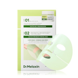  DMLXN CACTOX Маска для лица гидрогелевая Dr.Melaxin Cactox Pore Relief Jelly Cream Hydrogel Mask 2g+34g