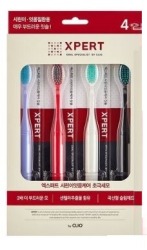  КЛИ Toothbrush Набор зубных щеток Xpert Sensitive Gum Care Centella Ultra-Fine Bristle Toothbrush (4ea)