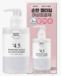  HPBH FOAM Пенка HAPPY BATH pH4.5 Mild Acid Rose Gel Feminine Cleanser 300ml