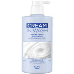  HPBH BODYWASH Гель для душа HAPPY BATH Cream In Wash White Musk Body Wash 900g