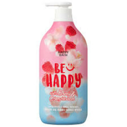  HPBH BODYWASH Гель для душа HAPPY BATH Smile Body Wash Relaxing Cherry&Berry 900g