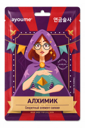  AYOUME QOM Маска на тканевой основе AYOUME THE ALCHEMIST-MASK SHEET FOR DULL SKIN 23ml