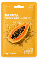  AYOUME Fruit Маска на тканевой основе AYOUME Papaya Tropical Queen Mask Sheet 23ml