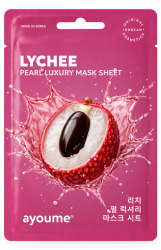 AYOUME Fruit Маска на тканевой основе AYOUME Lychee Pearl Luxury Mask Sheet 23ml