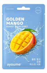  AYOUME Fruit Маска на тканевой основе AYOUME Golden Mango Sunset Mask Sheet 23ml