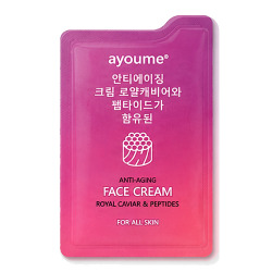  AYOUME ROYAL CAVIAR & PEPTIDES АЮМИ Крем для лица Ayoume Anti-Aging Cream - Royal Caviar & Peptide 3ml