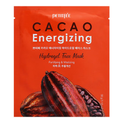  ПТФ Гидрогелевая маска для лица PETITFEE Cacao Energizing Hydrogel Face Mask 32g